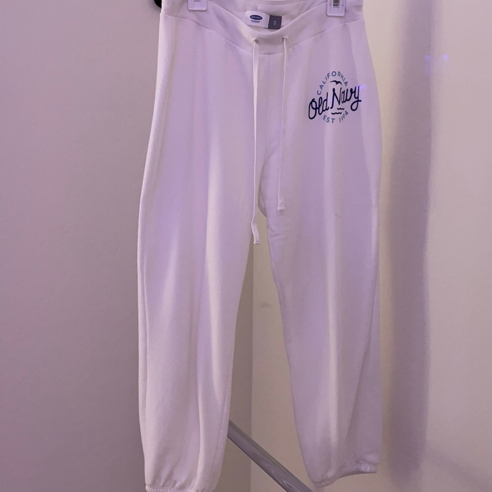 Old Navy White Sweatpants